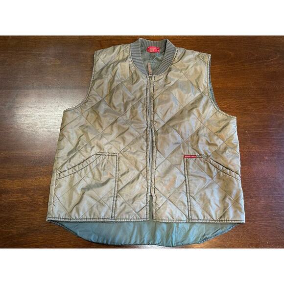 Moose Creek Quilted Vest Men XXL Transitional Spring Gorp Hiking Active Texture - Picture 1 of 10